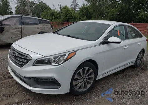 2015 Hyundai Sonata Sport from USA, damaged, VIN 5NPE34AF5FH107967